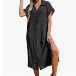 Cupshe Selina Buttoned Cover Up Dress size XL